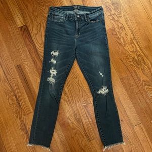 Abercrombie & Fitch Harper Low Rise Ankle Jeans